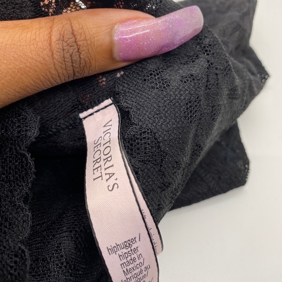 Black Lace Victoria’s Secret Panty - Picture 5 of 7